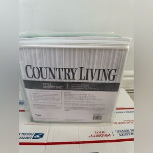 High Country 400-Thread Count Cotton Sateen Bed Sheets – Full Size